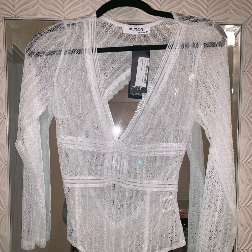 NastyGal Thong BodySuit - NEW